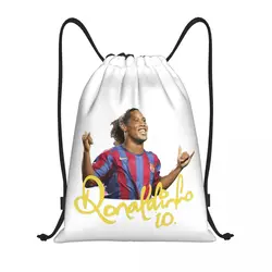Brazil Spain Ronaldinhos And Assiss And Moreiras Casual Graphic Drawstring Bags Gym Bag Infantry pack Durable Backpack