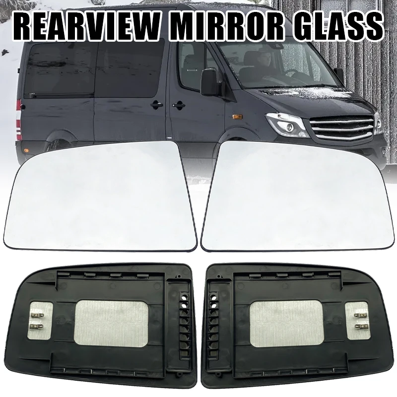 

Auto Heated Convex Wide Angle Mirror Glass For Mercedes-Benz Sprinter NCV3 2012 2013 2014 2015 2016 2017 VW Crafter 2012-2016