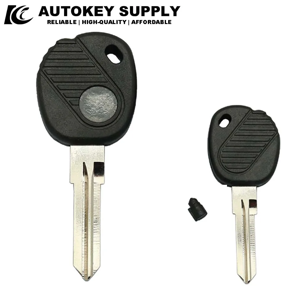 Autokeysupply Replacement Transponder Remote Car Key Shell Fob Key Case Blank Cover For VW