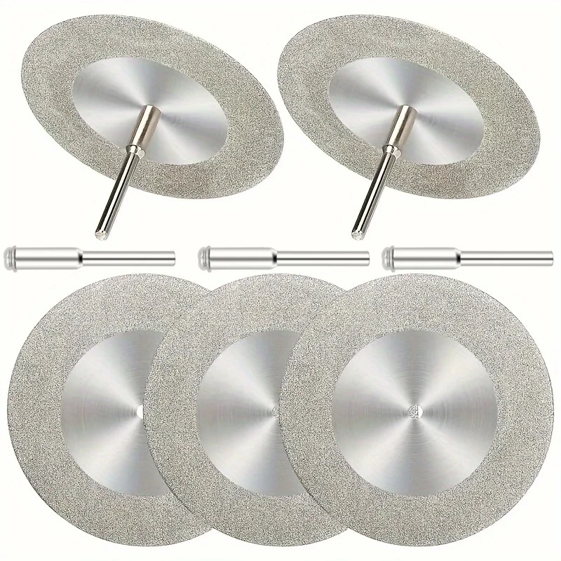 Rueda de corte de broca recubierta de diamante ultrafina de 1 mm para azulejos, vidrio, botellas, jade y piedra