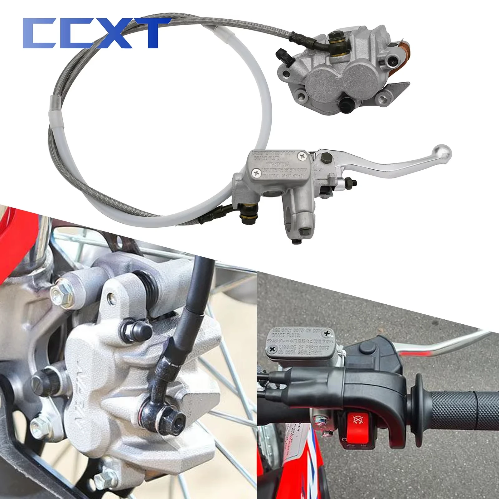 Передний тормозной насос мотоцикла в сборе, гидравлический суппорт, масляная трубка для Honda CRF250R CRF450R CRF250X CRF450X для Kayo T4 T6 K6