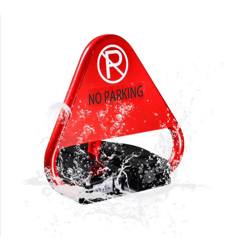 

Triangular Parking Lock Smart Remote Control Automatic Car Parking Lock Barrier No Parking Device With Remote Automatic