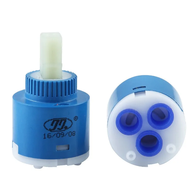 

Катушка, катушка для горячей и холодной воды, аксессуары для смесителя для раковины для овощей, керамическая катушка с плоской ножкой 35/40 мм