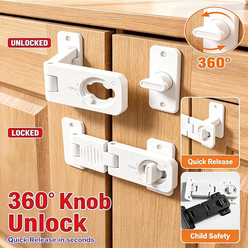 Refrigerator Oven Child Safety Lock Baby Proofing Fridge Freezer Door Guard Prevent Toddler Opening Household Kitchen Appliance