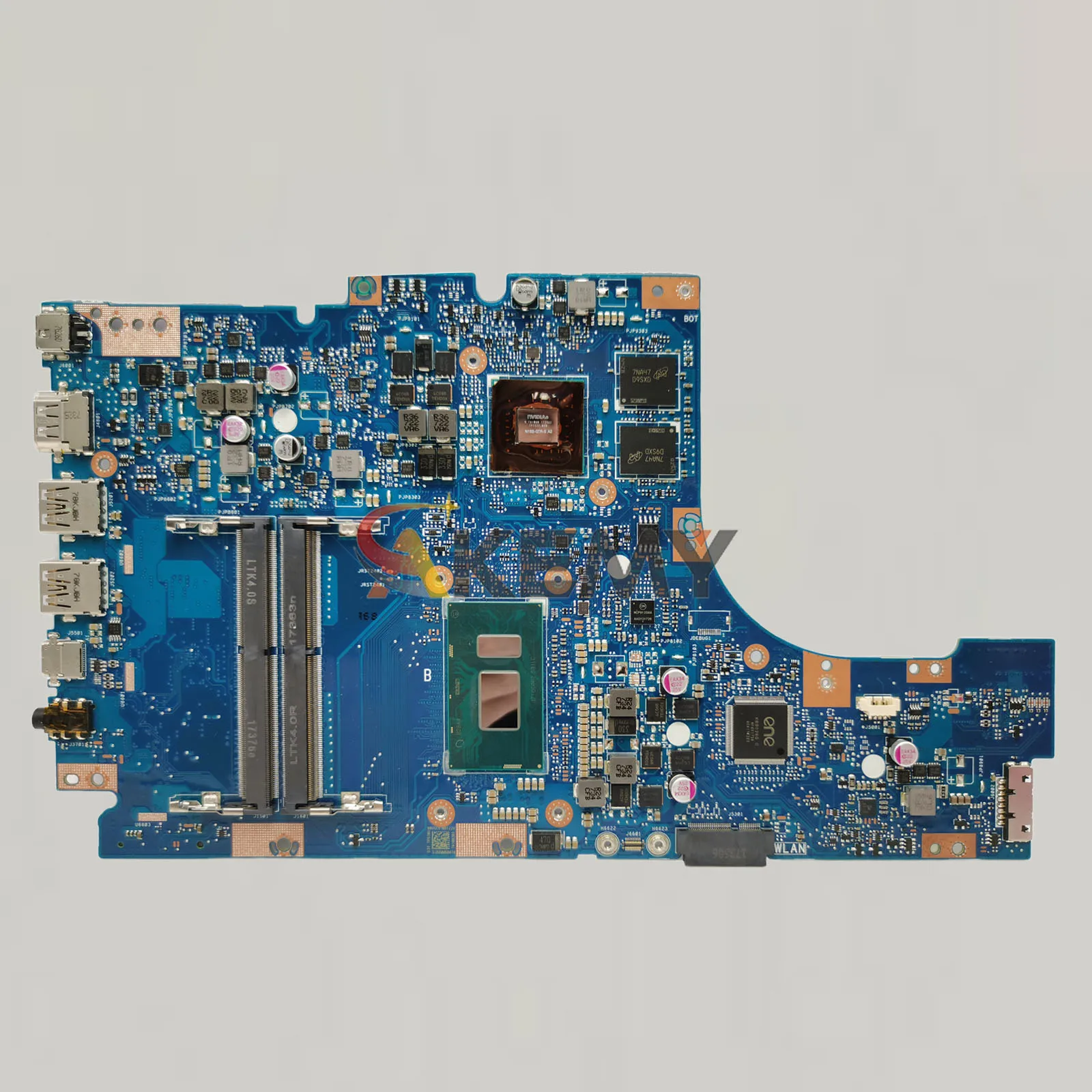 TP510UQ Laptop Motherboard For ASUS VivoBook Flip TP510UQR TP510U TP510UQ TP510UF Mainboard With I3 I5 I7 CPU 100% tests OK stk