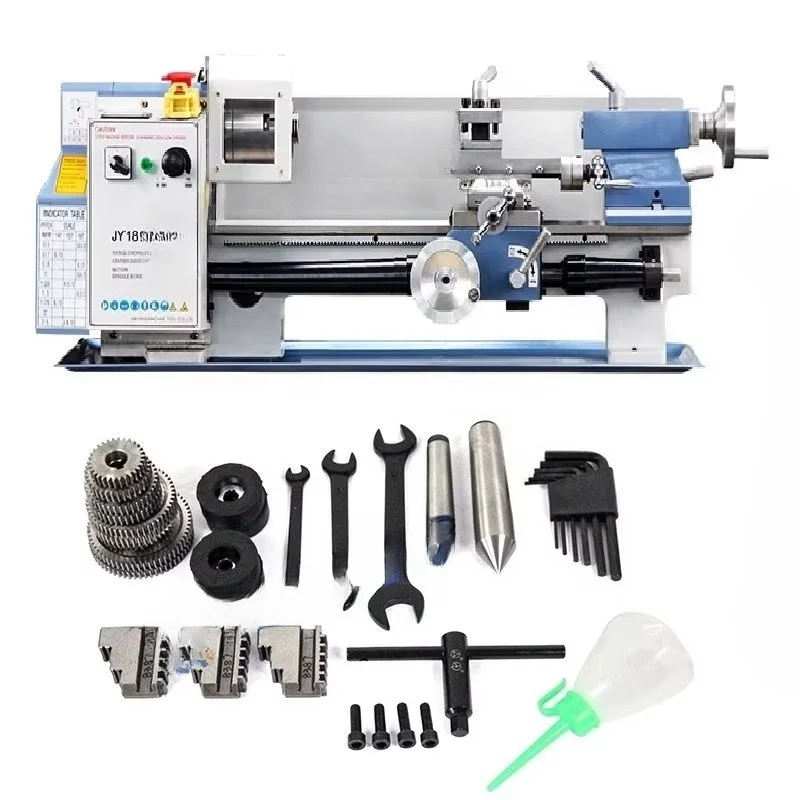 FOR Manual new horizontal lathe universal metal desktop lathe