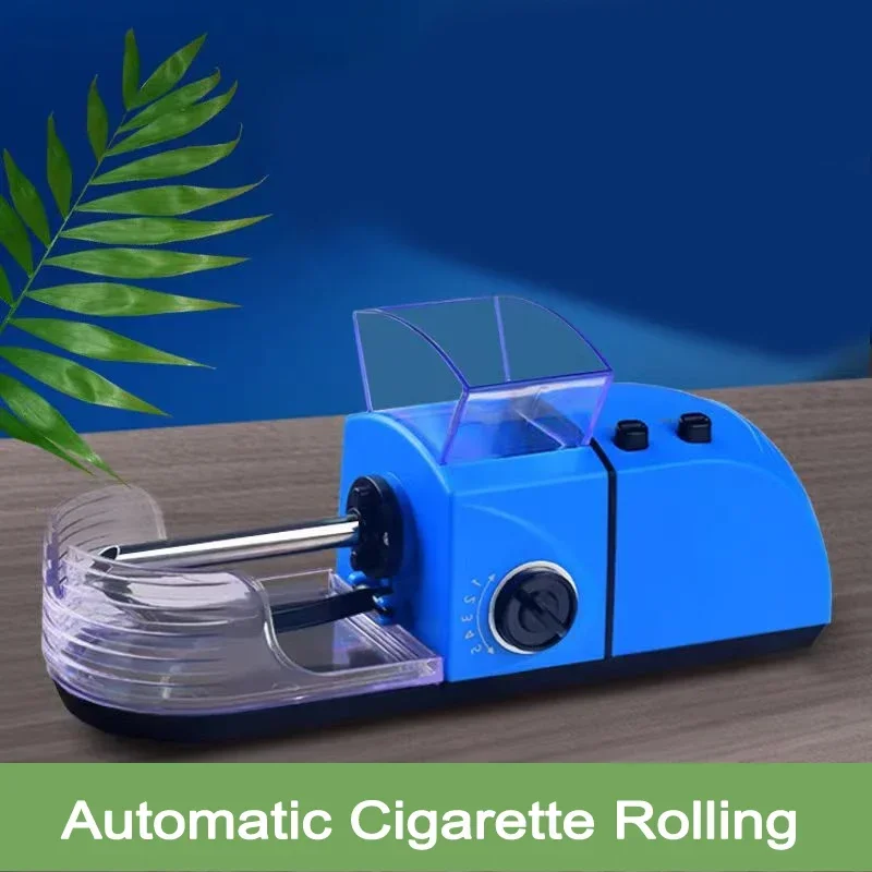 

A6-Automatic Electric Cigarette Roller 100-240V 7-8mm Tobacco Injector DIY Smoking Accessory