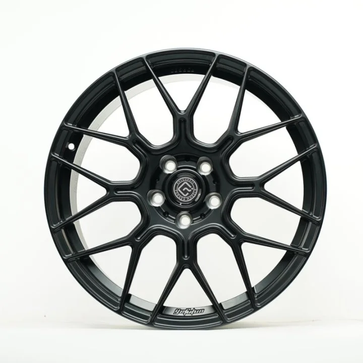 

Hebei Zhi Hub Popular Style Custom Hot Forged Aluminum Alloy Wheels Lightweight Matte Black Passenger Car Wheels