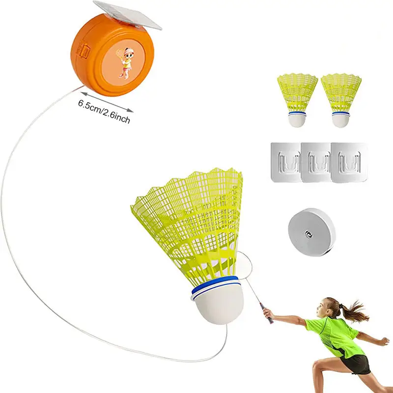 

Single-Player Badminton Trainer Self-Study Badminton Rebounds Device Elastic Badminton Indoor Sports Trainer Sets No Racket