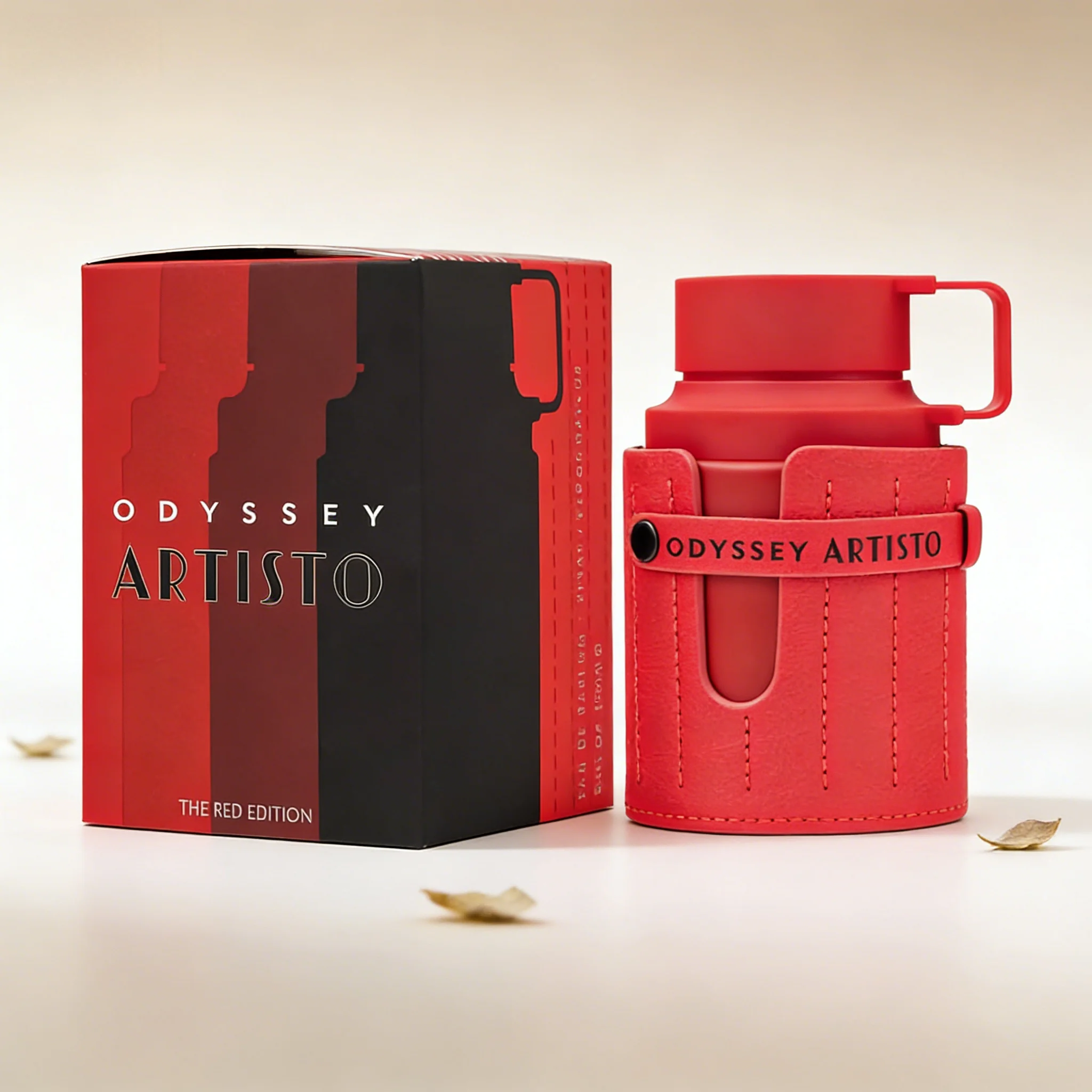 

Armaf Odyssey Artisto The Red Edition EDP Spray 3.4oz, Men's Bold Fragrance, Spicy, Woody & Oriental Aromatics