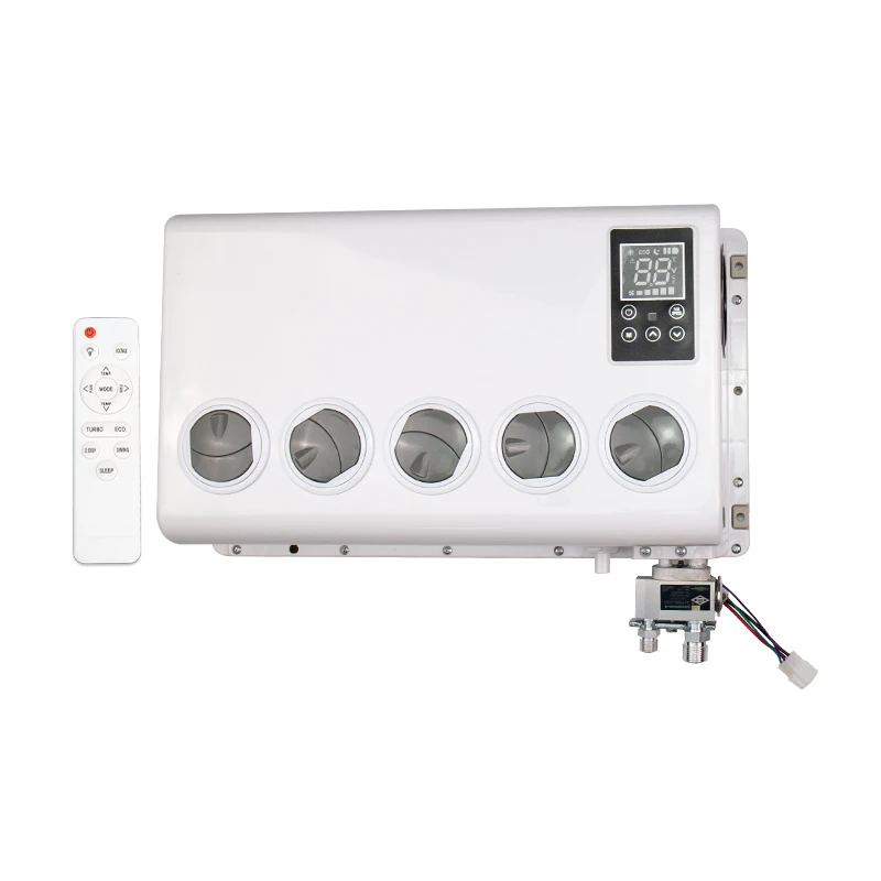 

Universal 12V 24V Refrigeration Wall-mounted Cooling Evaporator Assembly For Truck Excavator RV Automobile Air Conditioner