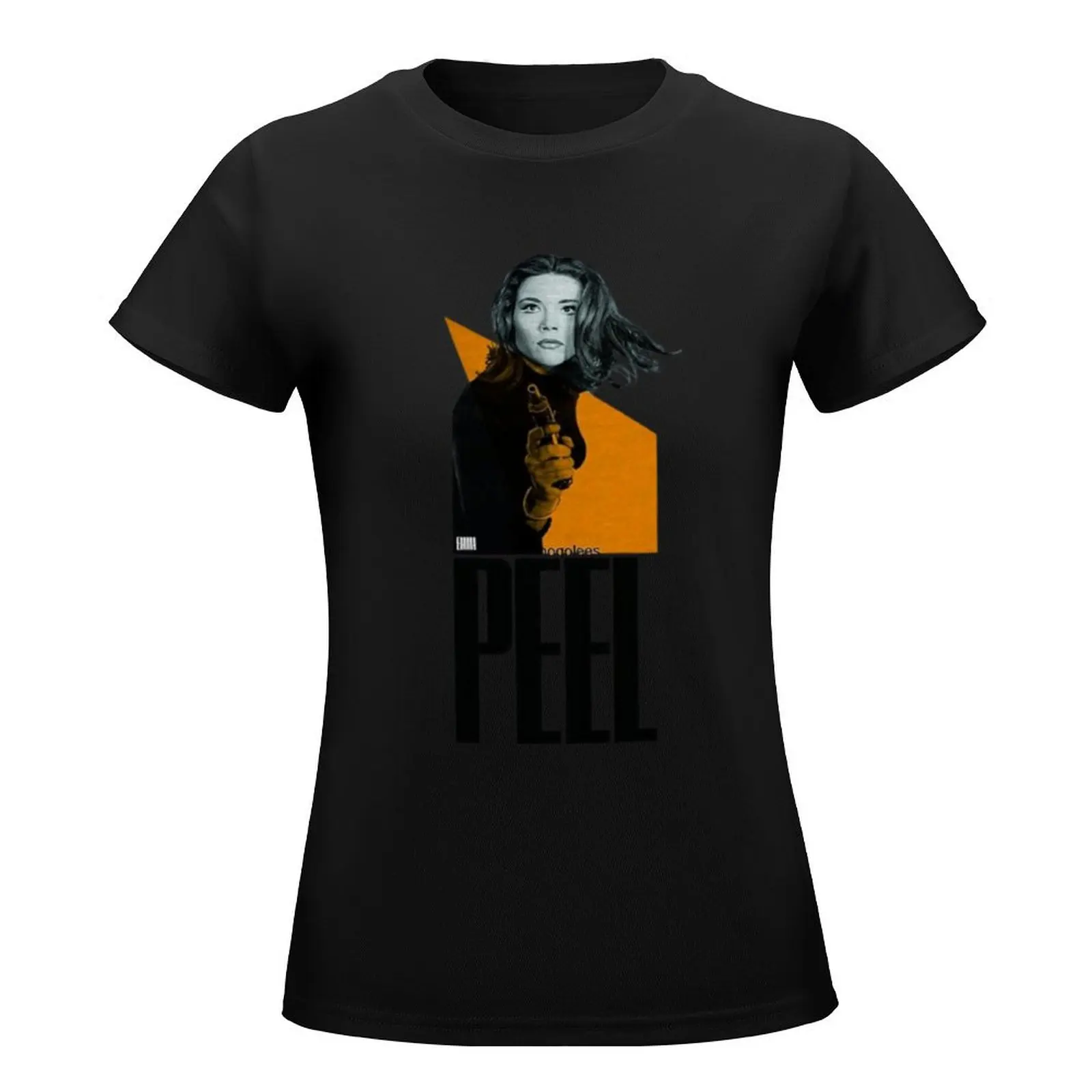 Emma Peel T-Shirt tops Female clothing hippie clothes tees Women t-shirts