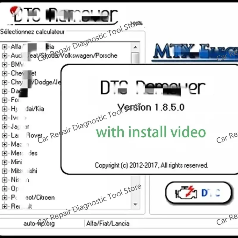 2024 hot! ECU adjustment software For Download MTX DTC Remover 1.8.5.0 with Keygen Full Unlimited Software for Window 7