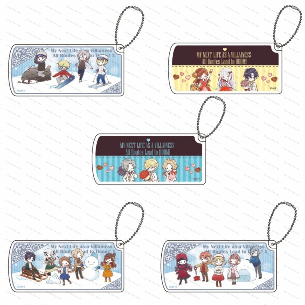 

My Next Life as a Villainess: All Routes Lead to Doom! Acrylic keychain as a gift for friends, a desktop decoration