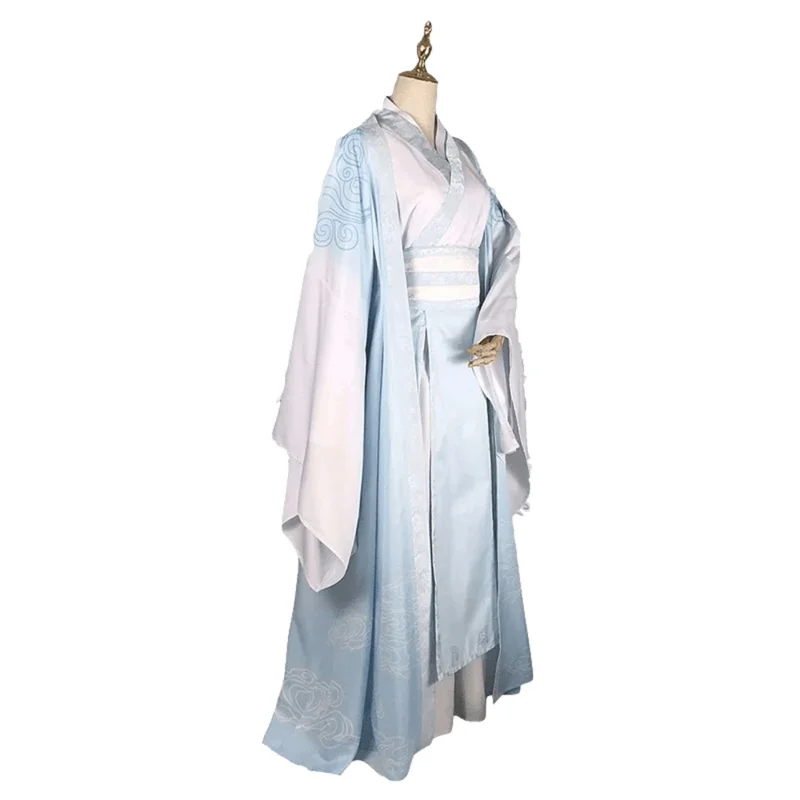 Lan Wangji コスプレ衣装 Mo Dao Zu Shi オリジナル LanZhan 古代衣装ウィッグ悪魔栽培のグランドマスター衣装 Unises