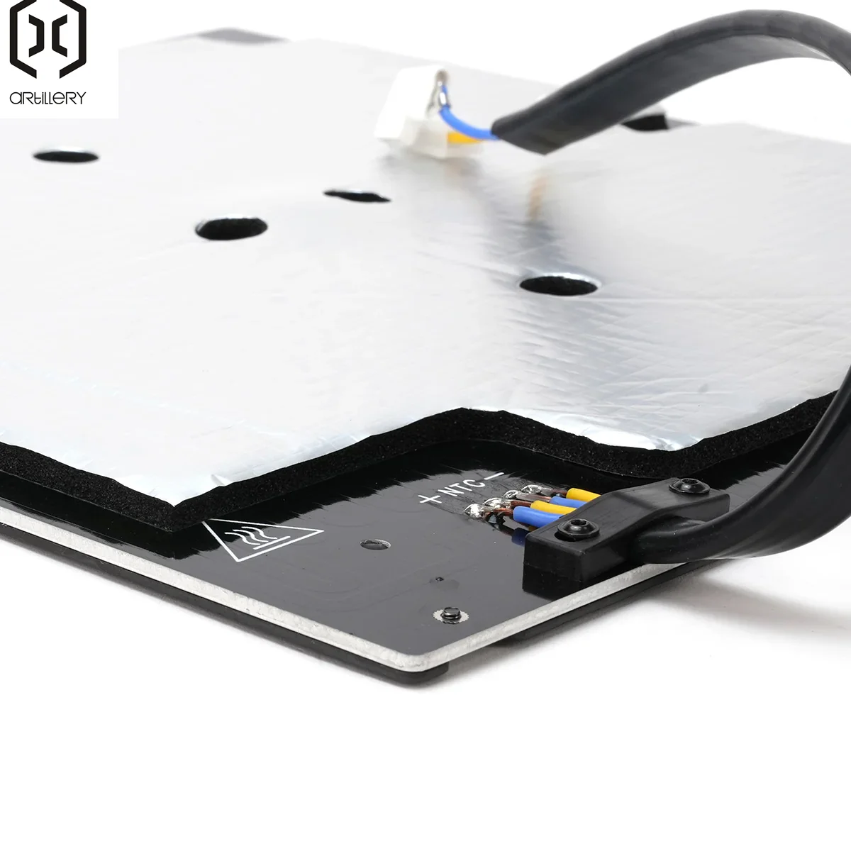 

Aluminum based heating bed+soft magnetic sheet+insulation cotton component for artillery 3D printers Sidewinder SWx4pro/plus