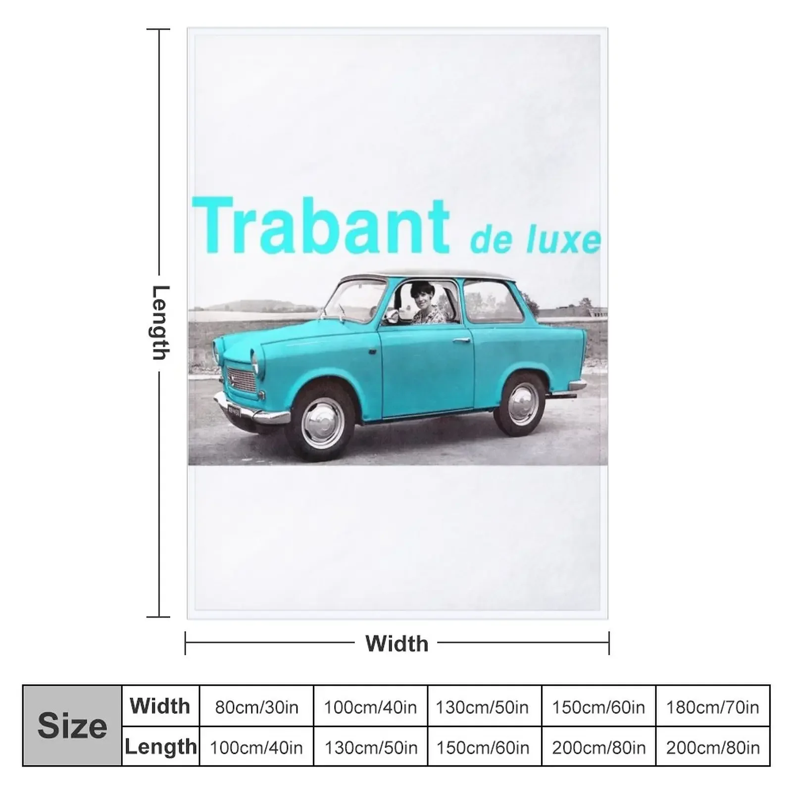 TRABANT DE LUXE Throw Blanket Plush Luxury Thicken Blankets