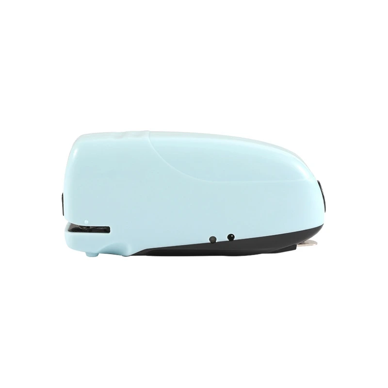 Portable Mini Electric Stapler Set Fit For Daily Office Is Suitable For School Office Family Students Blue