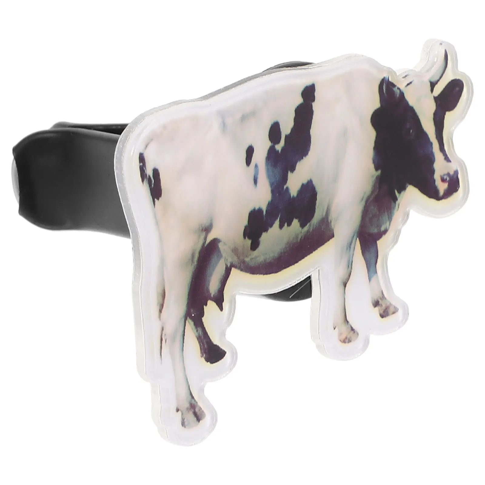 

Cow Print Air Conditioning Outlet Decoration Car Vent Clip Freshener Odor Blocker Durable Acrylic Dashboard Decor for Women Auto