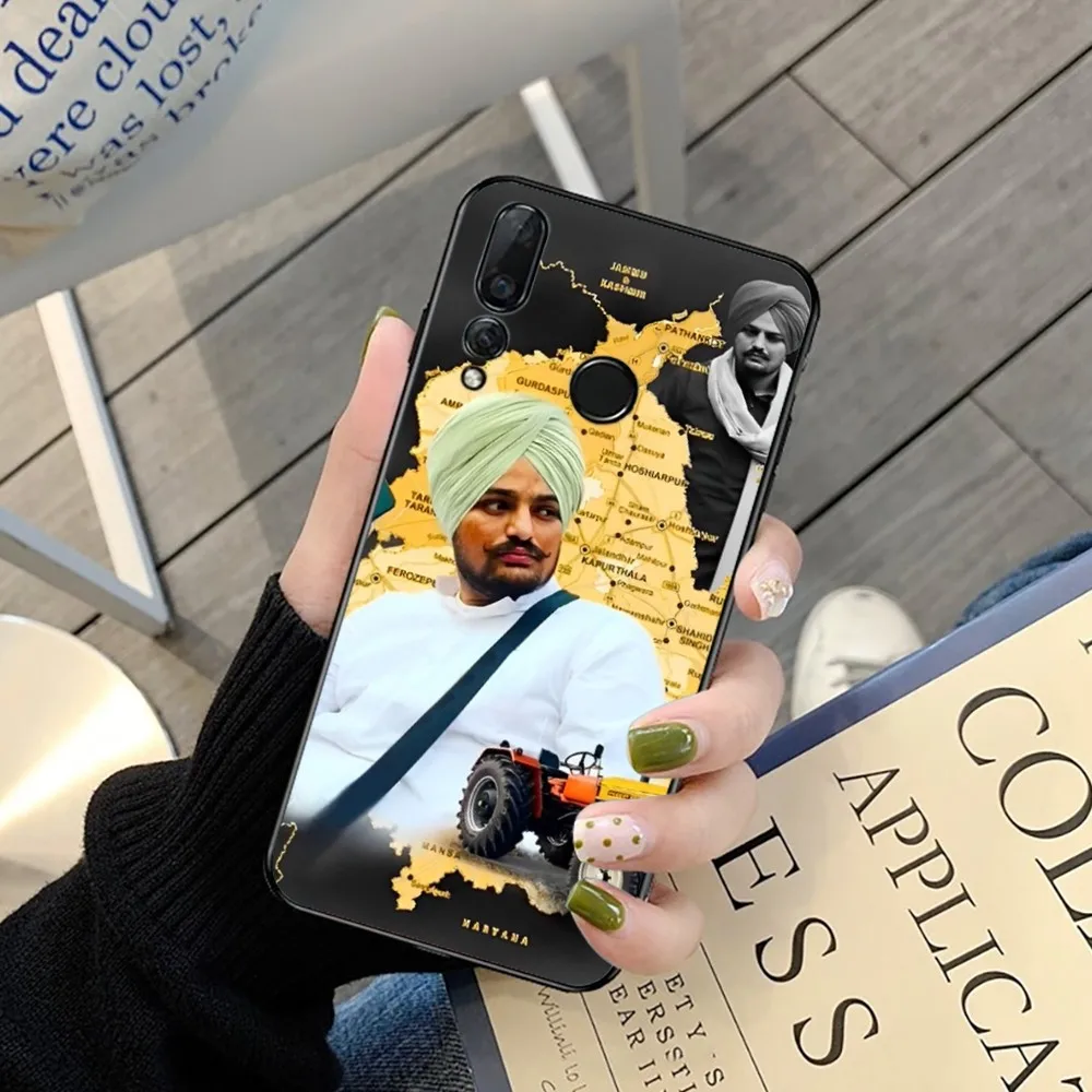 Indian Rapper Sidhu Moose Phone Case For Huawei Y9 6 7 5 Prime Enjoy 7s 7 8 plus 7a 9e 9plus 8E Lite Psmart Shell