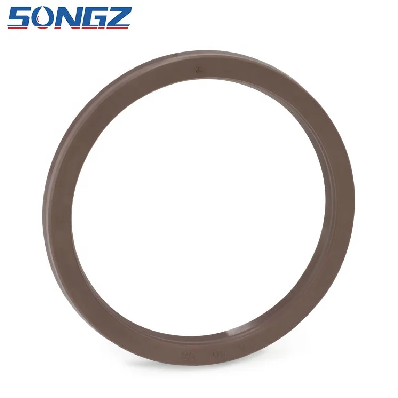 For 80*90*6mm Ptb Excavator Hydraulic Cylinder Stamps Double Lips Rs Rod Seal