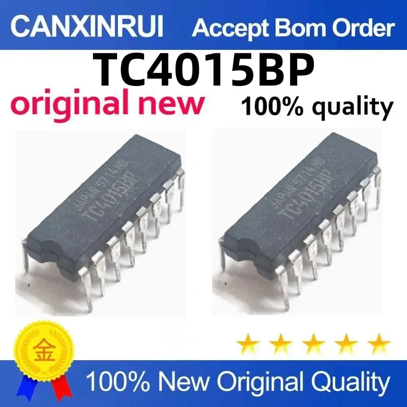 (20 peças)TC4015BP Reto no DIP-16