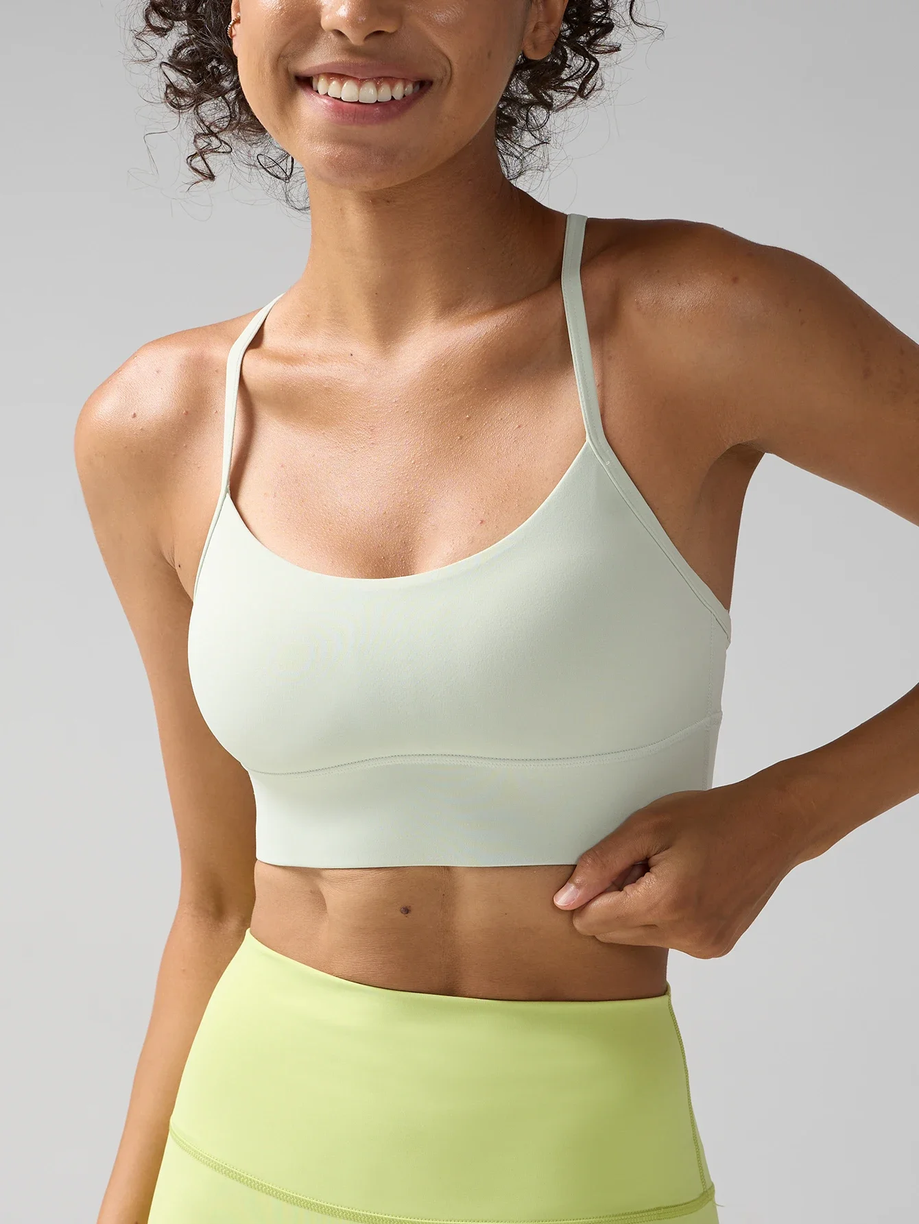 

Сексуальный однотонный женский спортивный бюстгальтер с высокой эластичностью, Y-образной спинкой, дышащий, ударопрочный, для велоспорта, тренировок и фитнеса