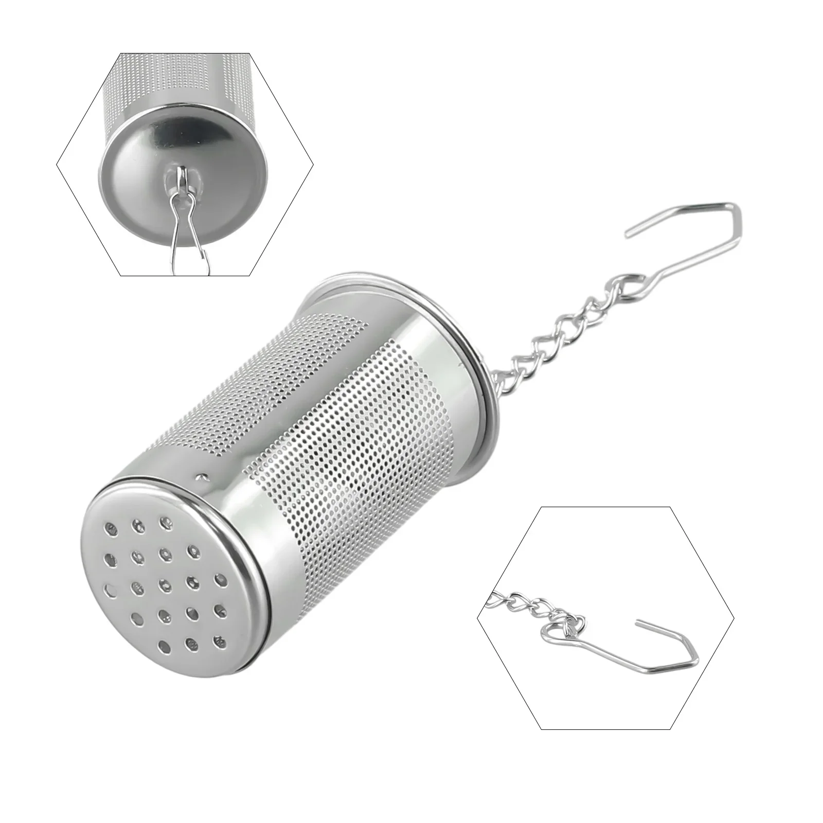 

Kitchen Accessories Tea Ball Strainers Mesh Strainer Seasoning Ball Stainless Steel Kitchen Supplies Extra Fine Mesh Hole