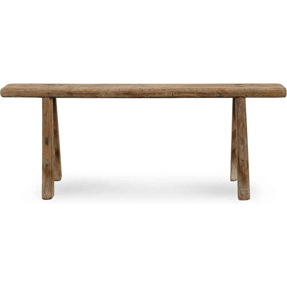 

Artissance Vintage Noodle, Weathered Natural Wood Finish (Size & Color Vary) Indoor Bench