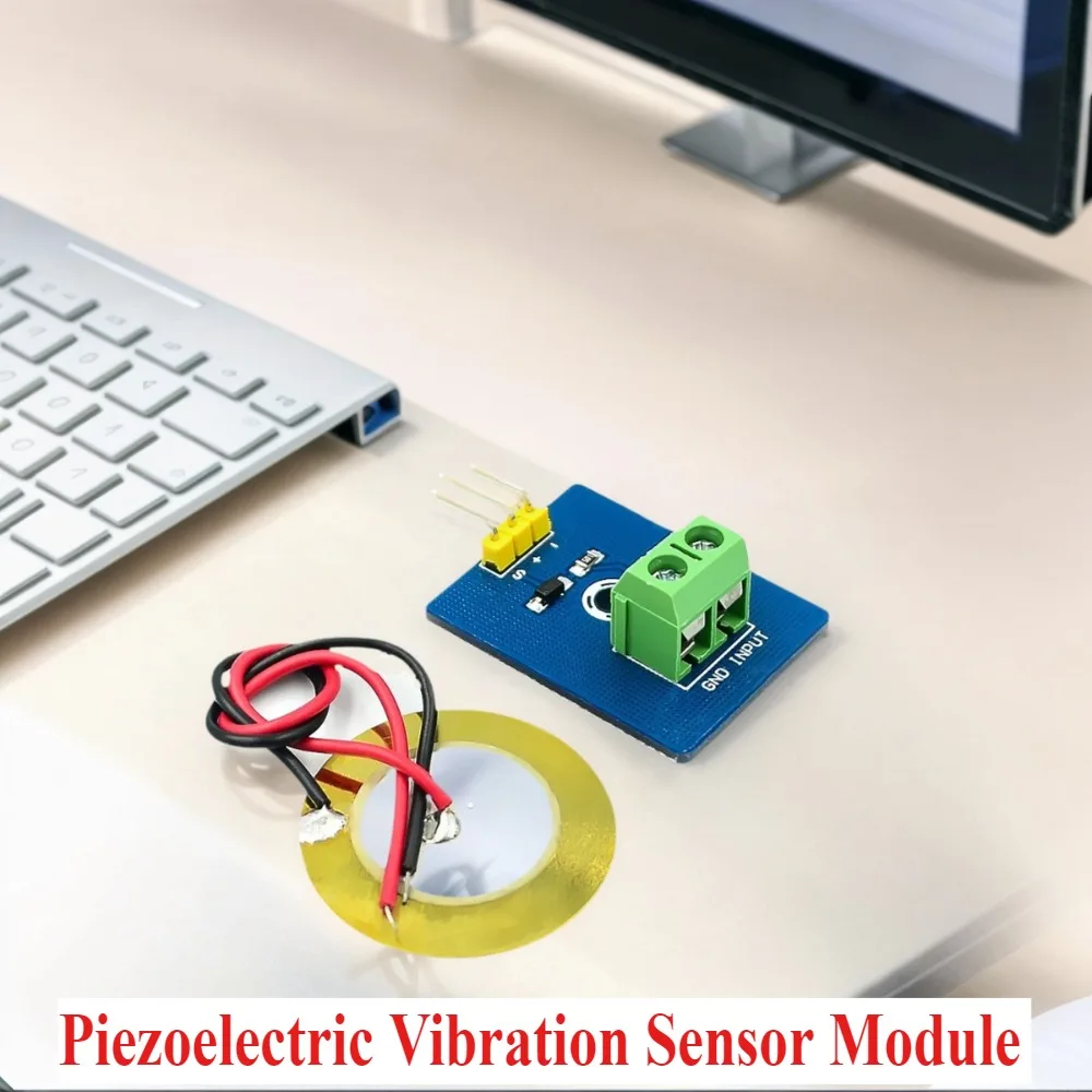

Vibration Sensor Module Piezoelectric Analog Output Electronic Brick for Arduino STEM