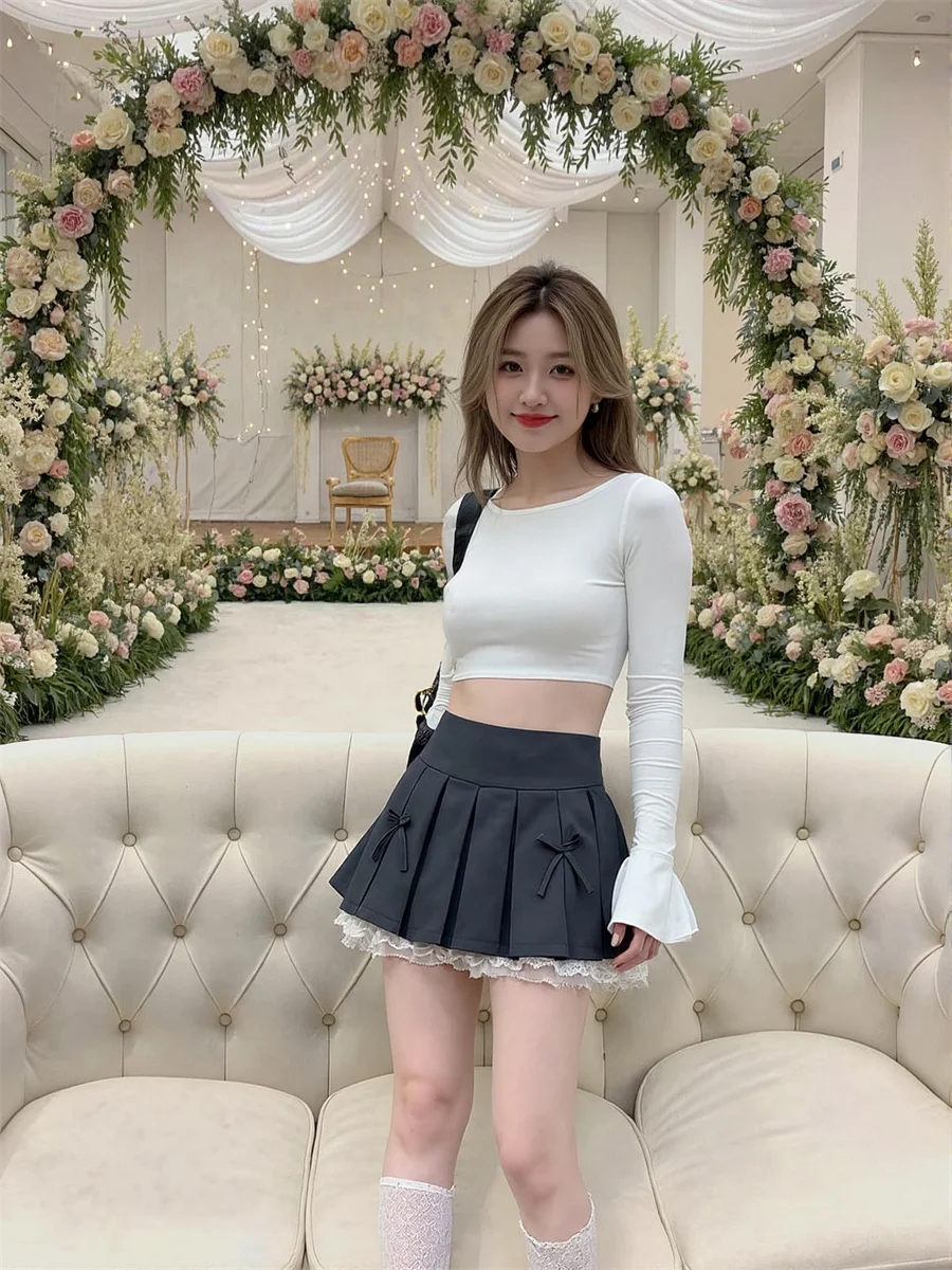 Patchwork Mini Kanten Rokken Vrouw Formele Vrouwen Kleding Zomer Mesh Lange Strandkleding Kust Dame Overlappend Lichtgewicht Ademend