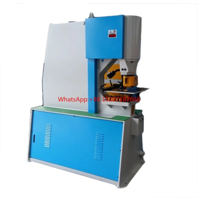 16mm Channel Steel Metal Sheet Combined Punch and Shear Machine Hydraulic Ironworker