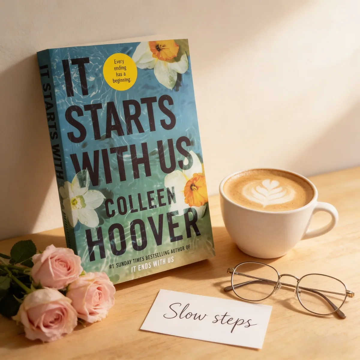 

Начинается с нас. Колин Гувер. Эмоциональный роман. Продолжение романа «Он заканчивается нами». Литературная книга.