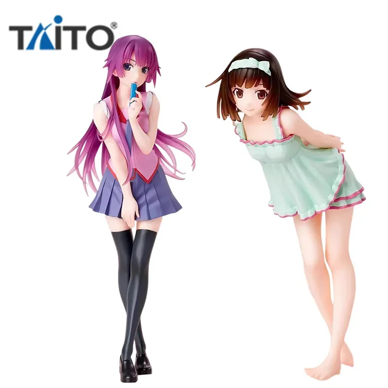Экшн-фигурки TAITO Zoku Owarimonogatari Sengoku Nadeko senjougaхара Hitagi Аниме Игрушки для девочек Подарки на день рождения