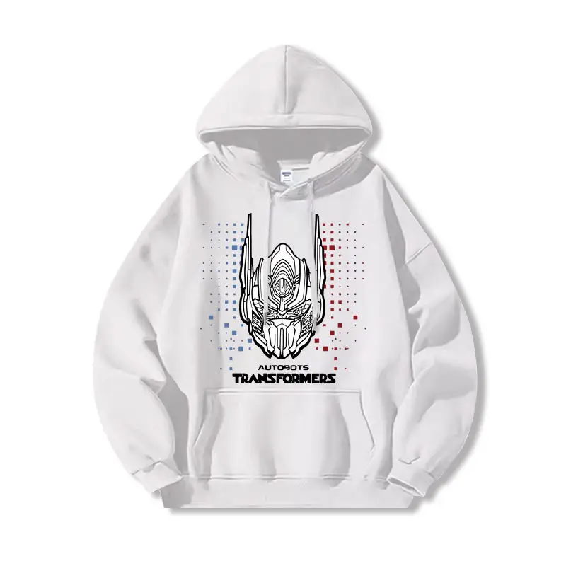 Sweat à capuche Transformers, homme avec chapeaux, Bumblebee d'automne et d'hiver, Optimus Prime, Decepticons et autres vêtements pour enfants