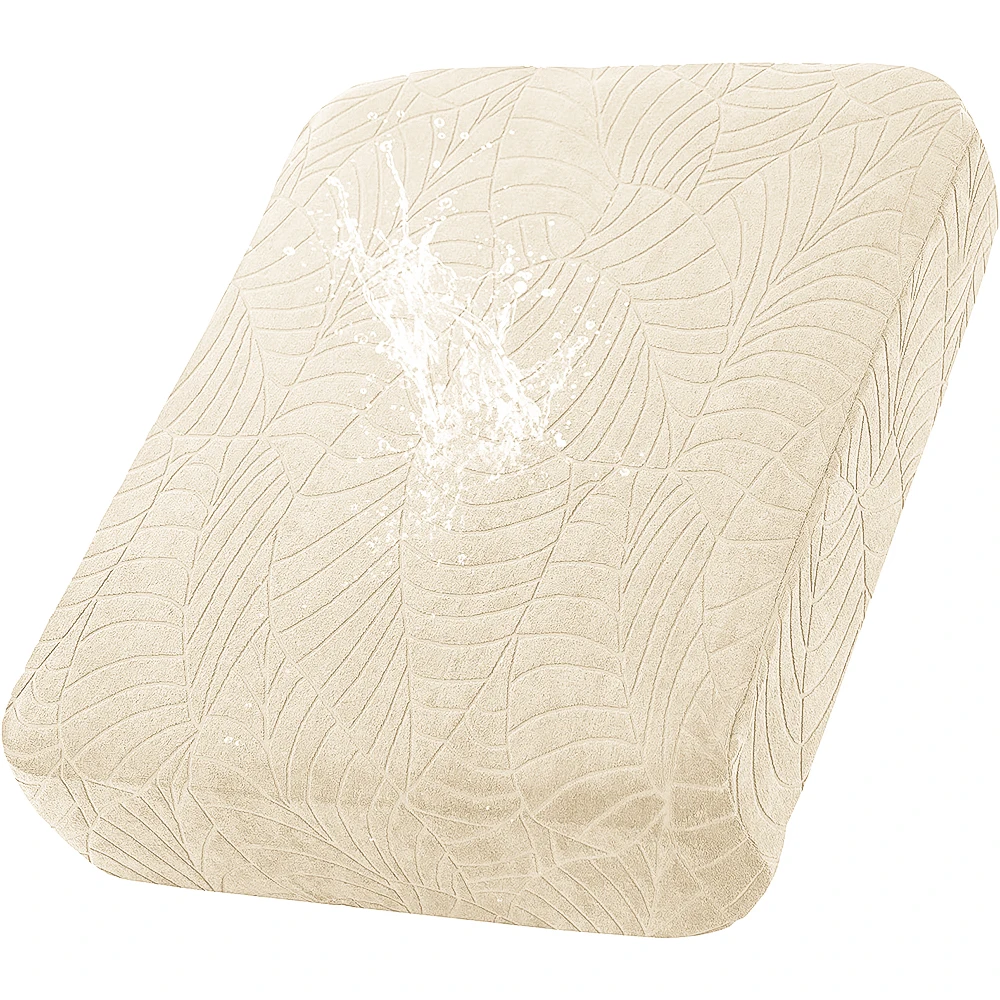 Waterdichte stretch bankkussenhoes Jacquard stof Pure bankhoes Afneembare beschermer Bankhoes Chaise Lounge Woonkamer