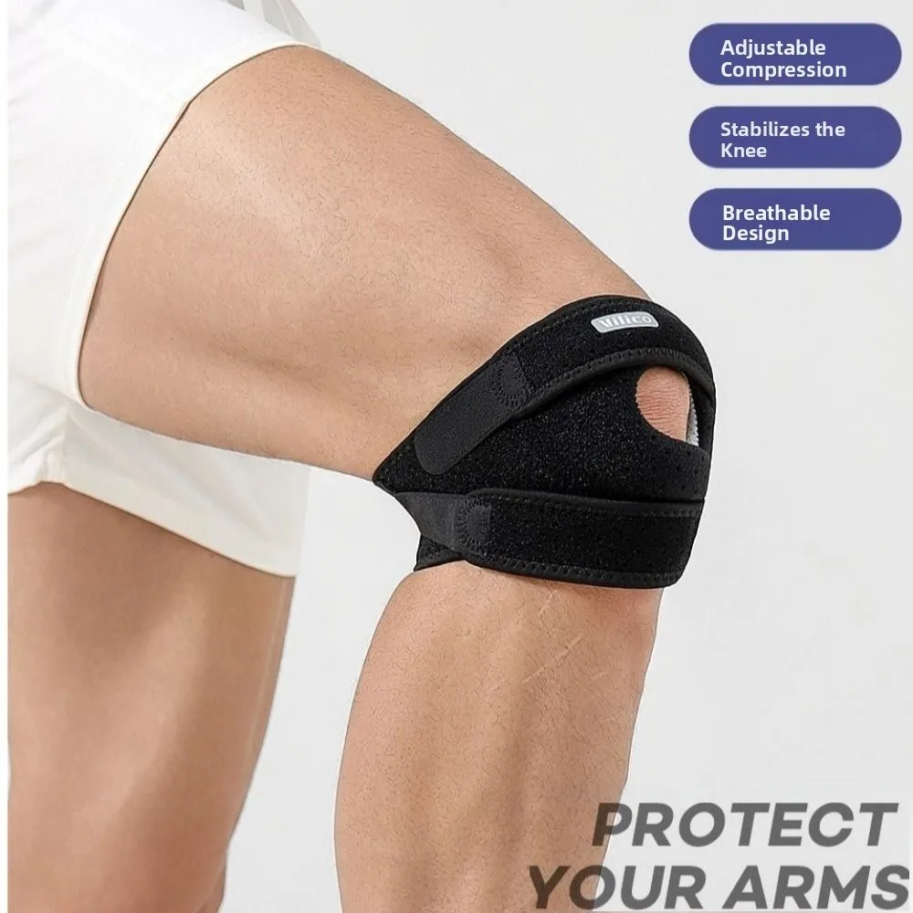

Shock Absorption Patella Belt Knee Pads Adjustable Patellar Protection Sports Knee Brace Breathable Non-slip