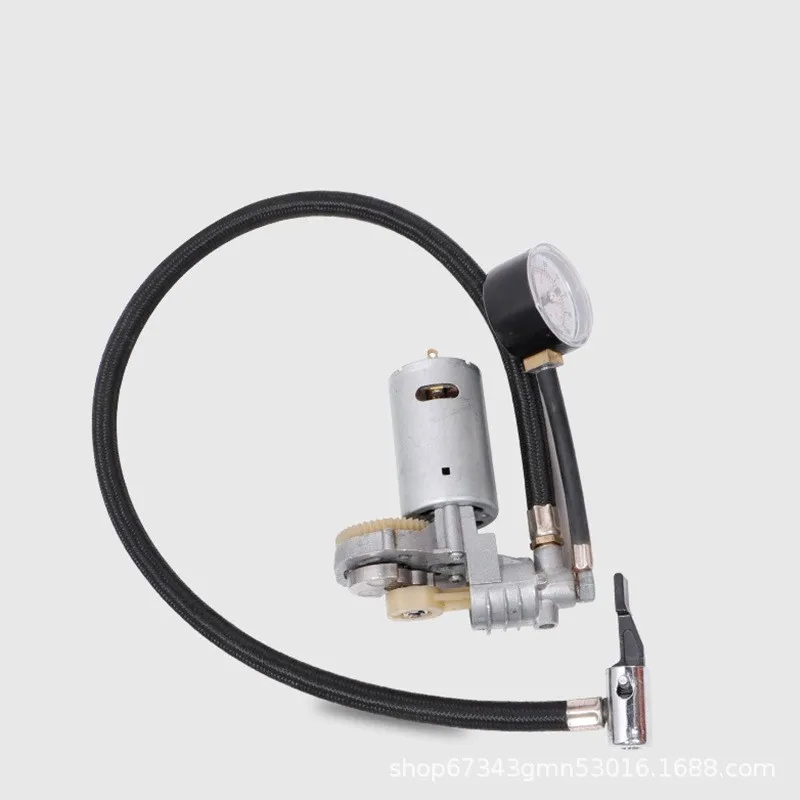 

22-Cylinder Car Air Pump Movement with Watch Car Portable DC 12V Tire Emergency Parts