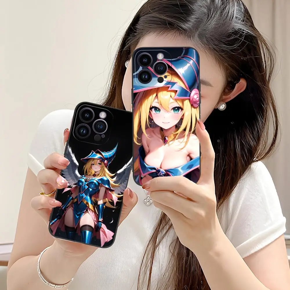 

Чехол для мобильного телефона Yugioh Dark Magician для iPhone 17, 16, 15, 14, 13, 12, 11 X XR XS 8 7 Pro Max Plus, мини-цветный чехол, роскошный чехол