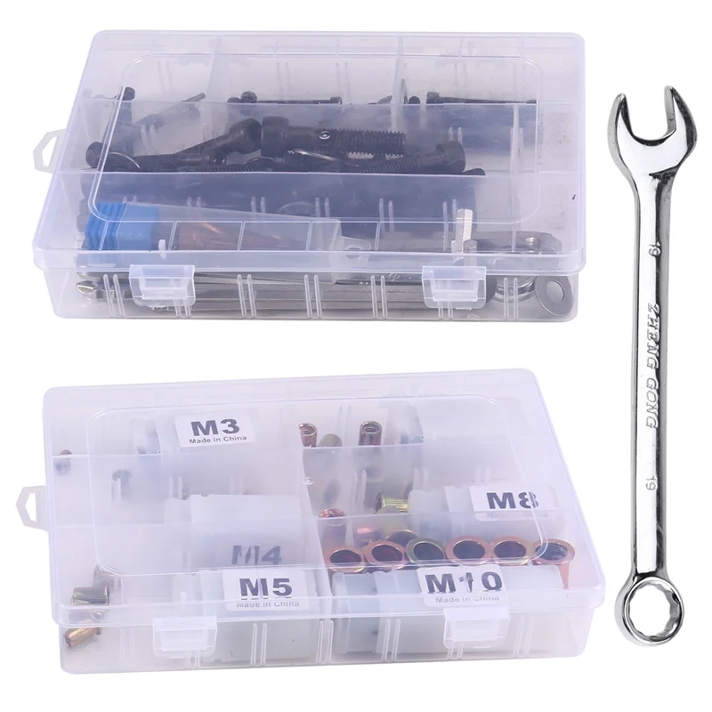 Classy-Manual Rivet Nut Tool Rivet Nut Gun Drill Adapter Tool Rivet Nut Tightening And Fixing M3 M4 M5 M6 M8 M10 Rivet Tool