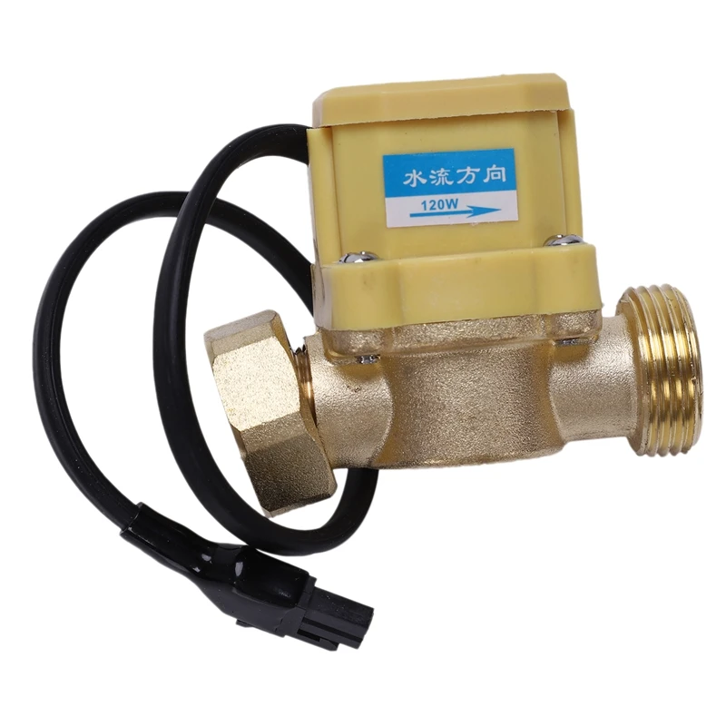Imagem -04 - Conector de Rosca pt de 26 mm Interruptor com Sensor de Fluxo de Água da Bomba de 120w