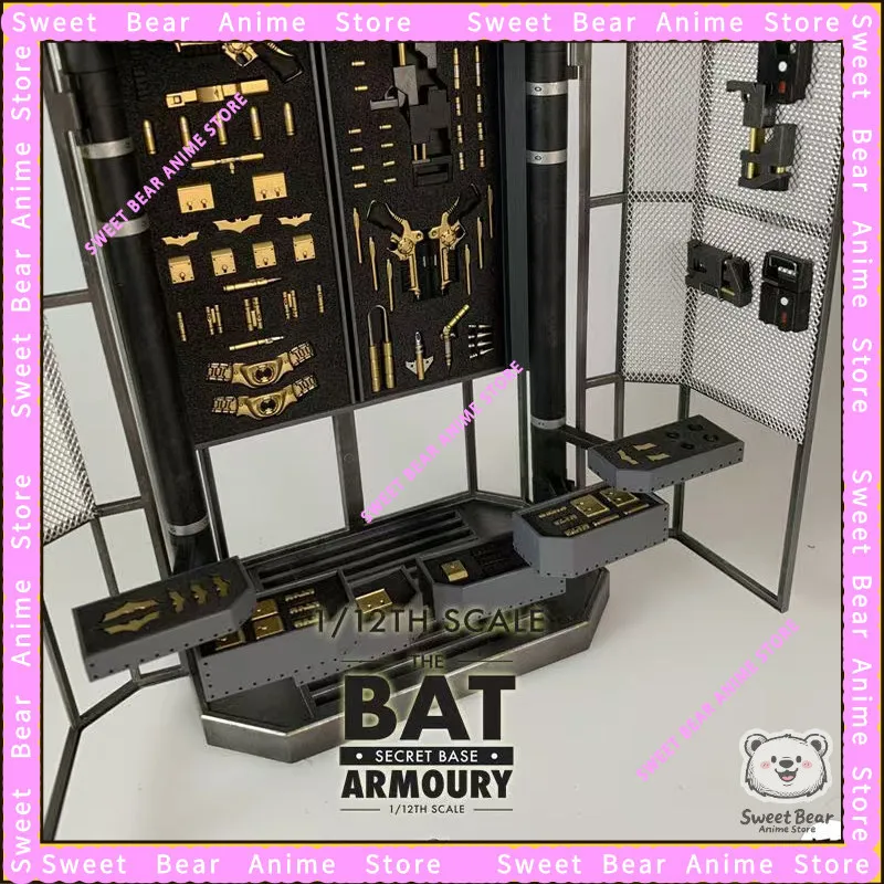 

In Stock 2goodco 1/12 Batman Hangar Armory for INART Bale The Dark Knight Rises Scene Base Action Figure Anime Model Toys Hobby