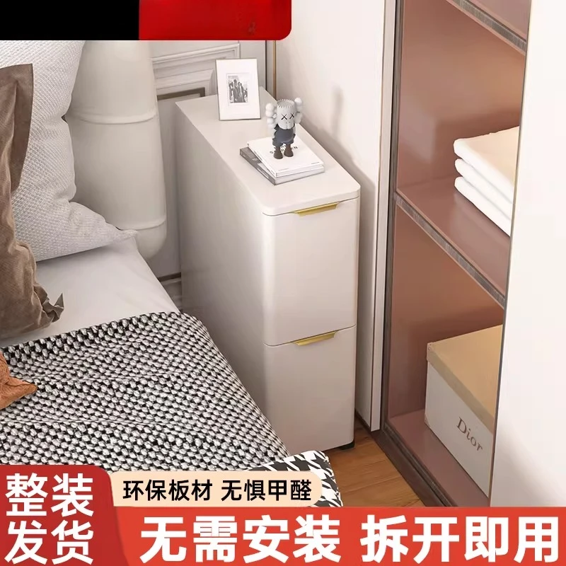 

Sofa side side cabinet light luxury small table living room movable