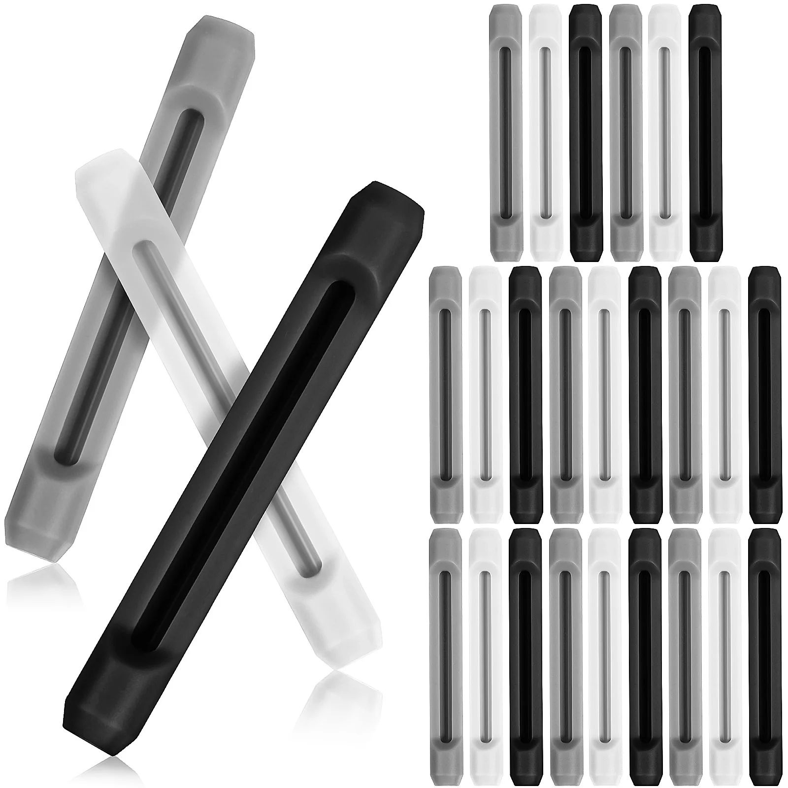 

9 Pairs Boots Eyeglass Arm Cushions Glasses Cover Silicone Ears Grips Eyeglasses Temple Tips Sleeve Replacement