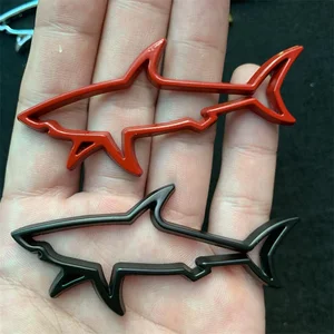 ملصق السيارة المعدنية ملصق الباب الجانبي المعدل القرش الشخصية الإبداعية خدش الجسم أفضل 10 ملصقات Stihl مبيعا - رقم 7