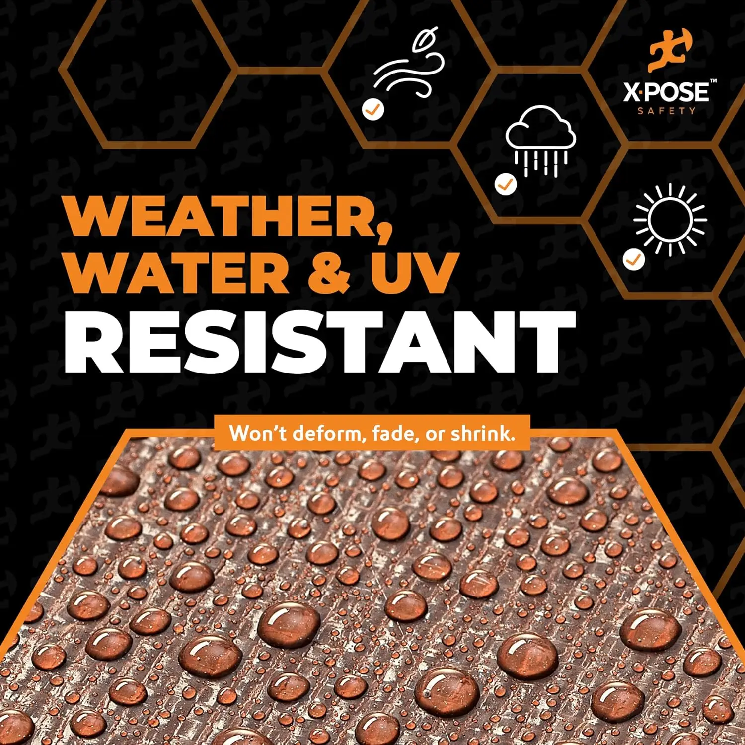 30' x 50' Super Heavy Duty 16 Mil Brown Poly Tarp Cover – dicke, wasserdichte, UV-beständige, reiß- und reißfeste Plane mit Grom