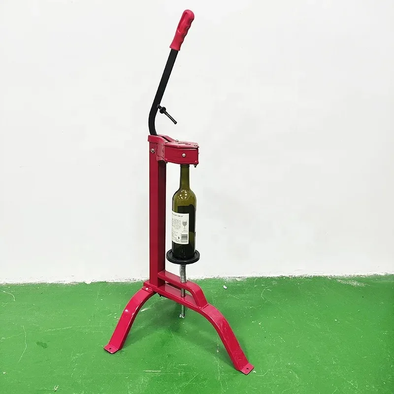 

Glass Bottling And Capping Machine Home Wine Making Wine Bottle Capper Corker Wine Floor Corker