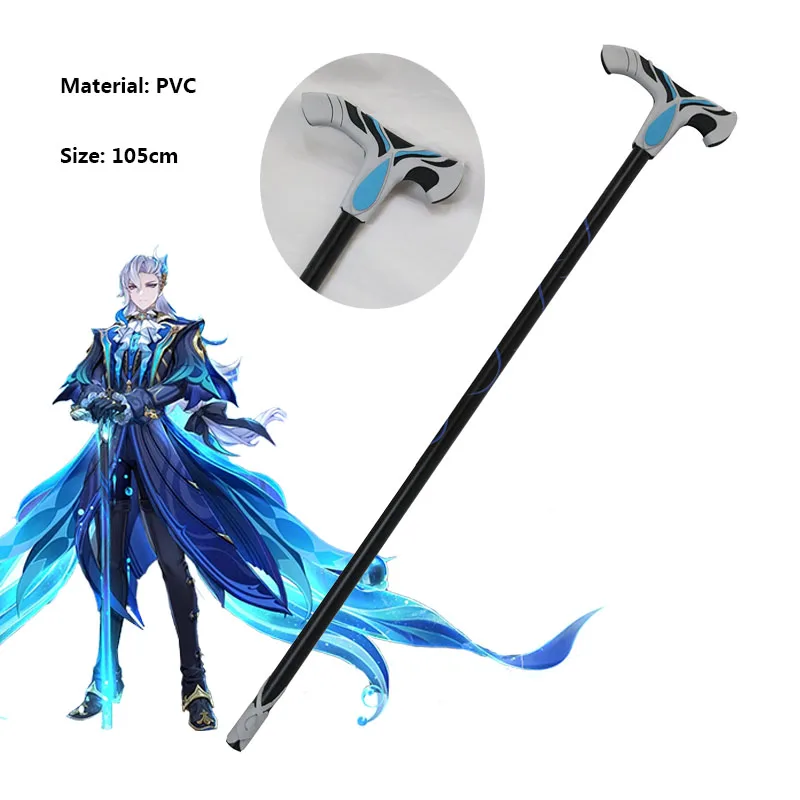 Spel Genshin Impact Neuvillette Wapen Cosplay Rekwisieten 105M Wapens Voor Vrouwen Mannen Halloween Party Cosplay Show Rekwisieten Accessoires