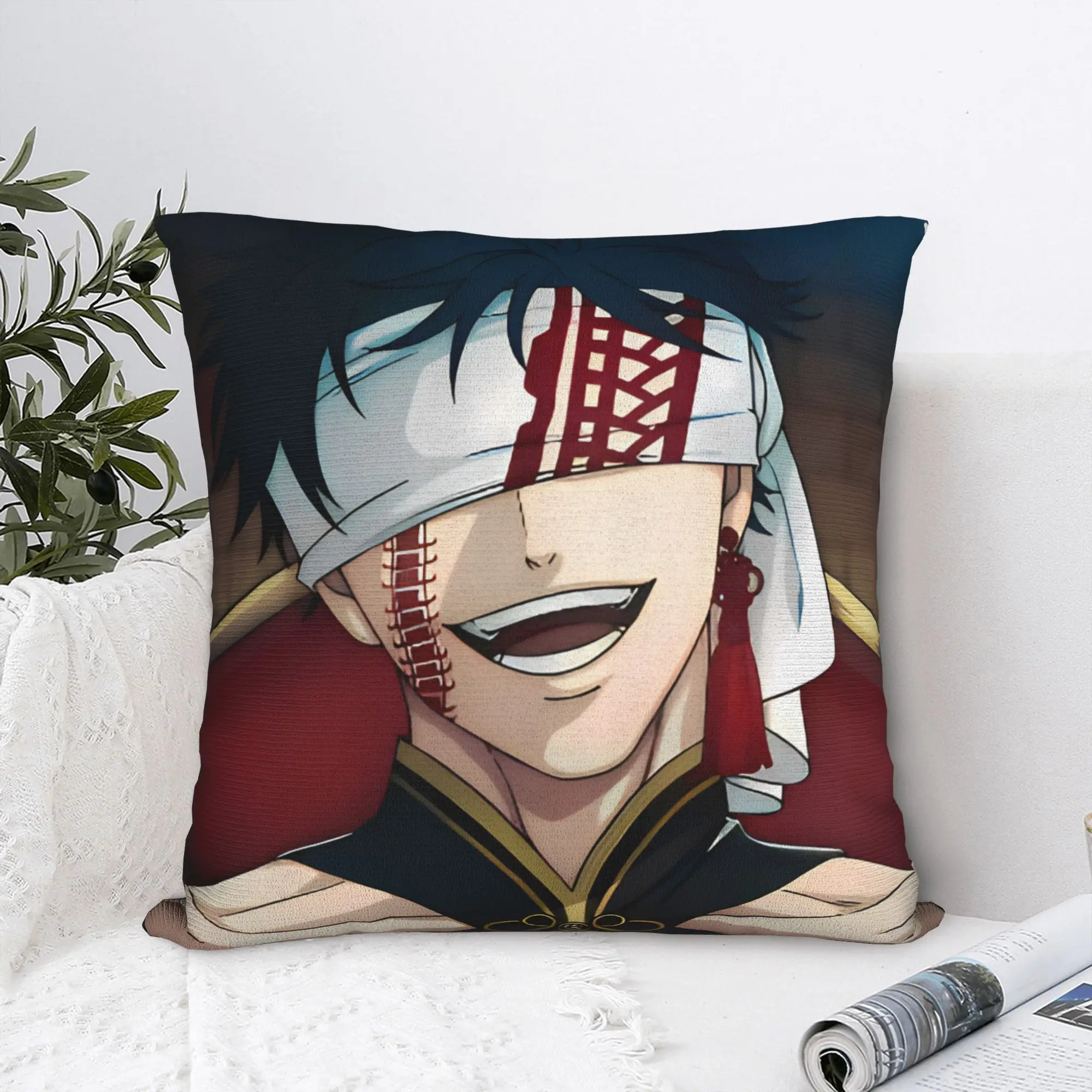 Record of Ragnarok Square Pillow Case Polyester Throw Pillow Manga Vintage Pillowcase