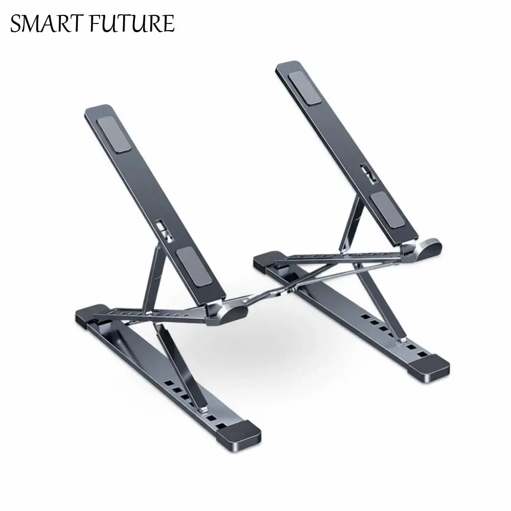 

Регулируемая подставка для ноутбука, складная вентиляция, портативная подставка для планшета, двухслойная подставка для ноутбука, домашний офис